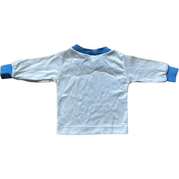 Bears & Bunny Tree Trunk Health-Tex Vintage Baby Tee - Picture 3 of 4